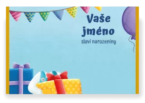 Obrázek produktu LEPORELO - OSLAVA NAROZENIN