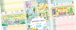 Obrázek produktu PLÁNOVACÍ KALENDÁŘ PRO ŠKOLKY