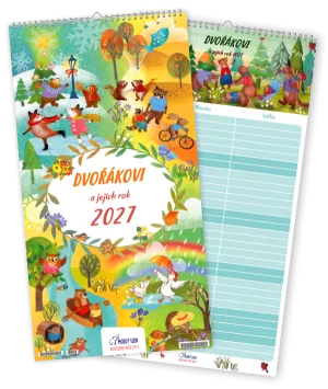 Obrázek produktu RODINNÝ KALENDÁŘ ZVÍŘÁTKA 2