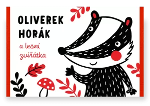 Obrázek produktu KONTRASTNÍ LEPORELO – LESNÍ ZVÍŘÁTKA