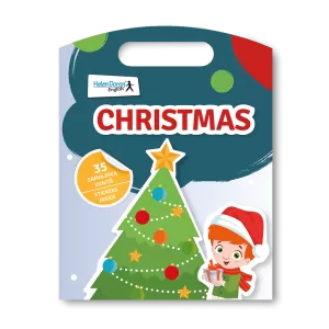 TAŠKA SE SAMOLEPKAMI – CHRISTMAS