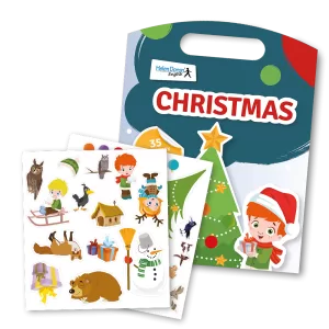 TAŠKA SE SAMOLEPKAMI – CHRISTMAS
