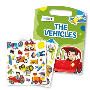 TAŠKA SE SAMOLEPKAMI – VEHICLES