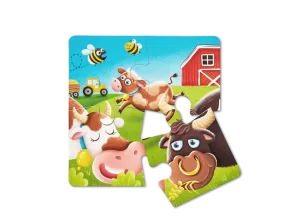 Puzzle MLÁĎÁTKA NA DVORKU