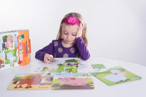 Obrázek produktu 4x Puzzle Zvířátka na statku