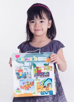 Obrázek produktu 4x Puzzle Dopravní prostředky