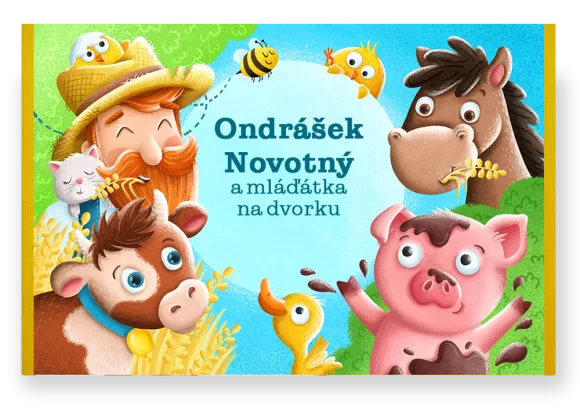 Obrázek produktu LEPORELO - MLADATKA_NA_DVORKU