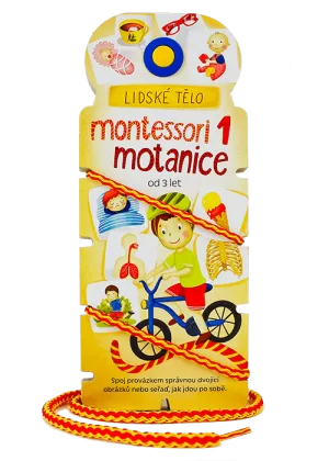 Obrázek produktu MONTESSORI MOTANICE 1. – LIDSKÉ TĚLO