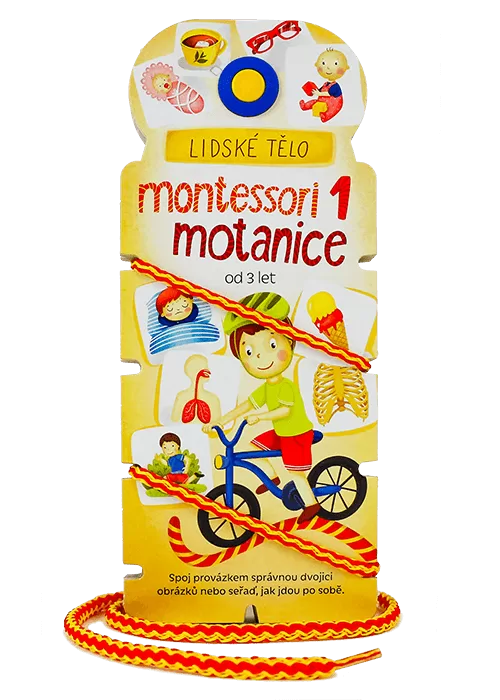 Obrázek produktu MONTESSORI MOTANICE 1. – LIDSKÉ TĚLO