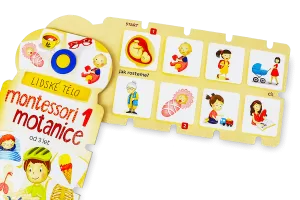 Obrázek produktu MONTESSORI MOTANICE 1. – LIDSKÉ TĚLO