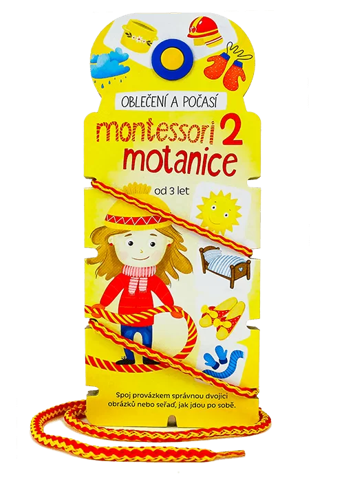 Obrázek produktu MONTESSORI MOTANICE 2. – OBLEČENÍ A POČASÍ