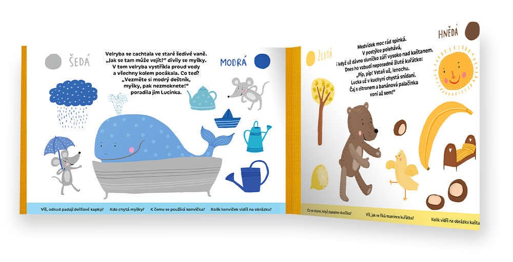 Obrázek produktu LEPORELO – PŘÍBĚHY BAREV