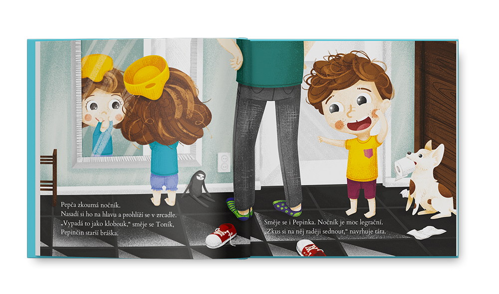 Pepča Popletková chodí na nočník