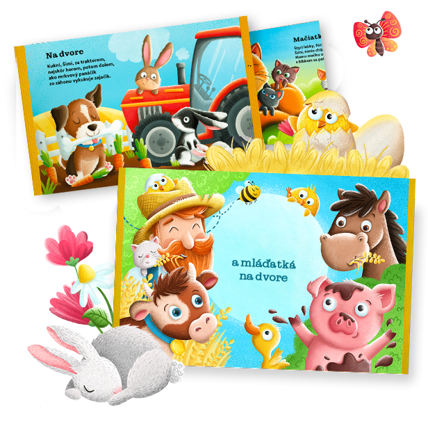 Pohádkové knížky, ve kterých hrají vaše děti hlavní roli